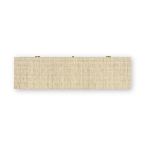 Kagu 9 Drawer Dresser W/ Rattan-Blue Hand Home