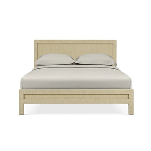 Bramble Kagu Rattan Bed King w/ Rattan Natural-Bramble-Blue Hand Home