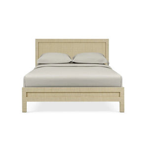 Bramble Kagu Rattan Bed Queen w/ Rattan Natural-Bramble-Blue Hand Home