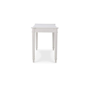 Bramble Kelly 3 Drawer Desk In True White-Bramble-Blue Hand Home