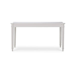 Bramble Kelly 3 Drawer Desk In True White-Bramble-Blue Hand Home