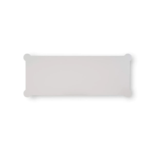 Bramble Kelly 3 Drawer Desk In True White-Bramble-Blue Hand Home