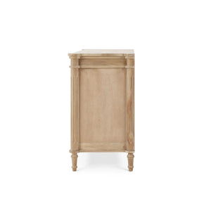 Bramble Kelly 3 Drawer Dresser In Sandbar-Bramble-Blue Hand Home