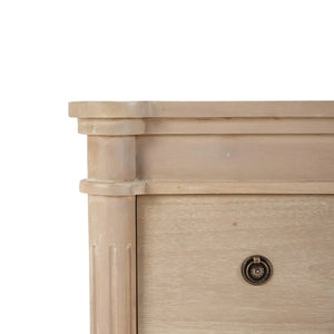 Bramble Kelly 3 Drawer Dresser In Sandbar-Bramble-Blue Hand Home