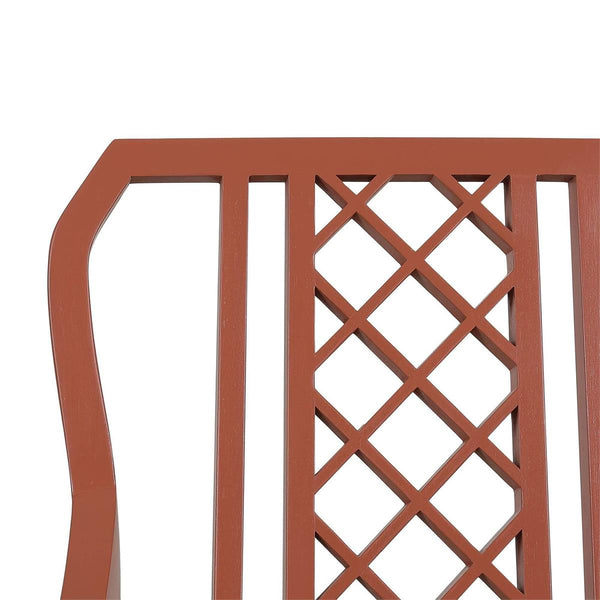 Kelly Dining Chair w/ Arms-Blue Hand Home