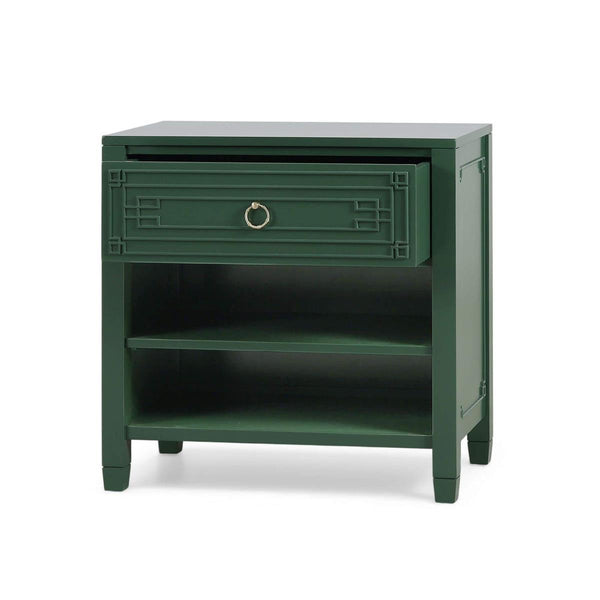 Knightsbridge 1 Drawer Bedside Table-Blue Hand Home