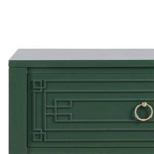Knightsbridge 1 Drawer Bedside Table-Blue Hand Home