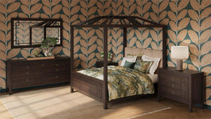 Knightsbridge 7 Drawer Large Dresser-Blue Hand Home