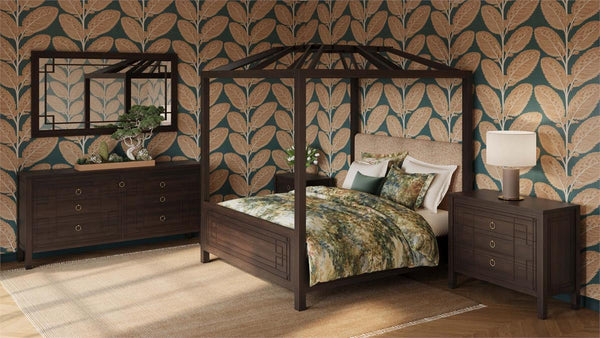 Knightsbridge 7 Drawer Large Dresser-Blue Hand Home