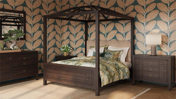 Knightsbridge 7 Drawer Large Dresser-Blue Hand Home