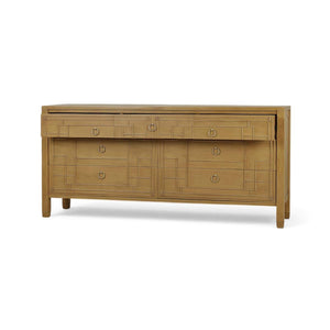 Knightsbridge 7 Drawer Large Dresser-Blue Hand Home