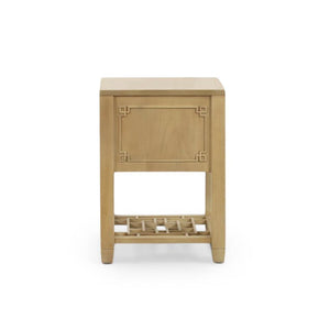 Bramble Knightsbridge End Table in Fruitwood-Bramble-Blue Hand Home