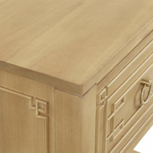 Bramble Knightsbridge End Table in Fruitwood-Bramble-Blue Hand Home