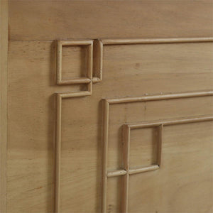 Bramble Knightsbridge King Bed in Fruitwood-Bramble-Blue Hand Home