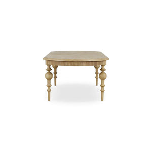 Bramble Kraton Butterfly Oval Extension Dining Table 80- 102" in Fruitwood-Bramble-Blue Hand Home