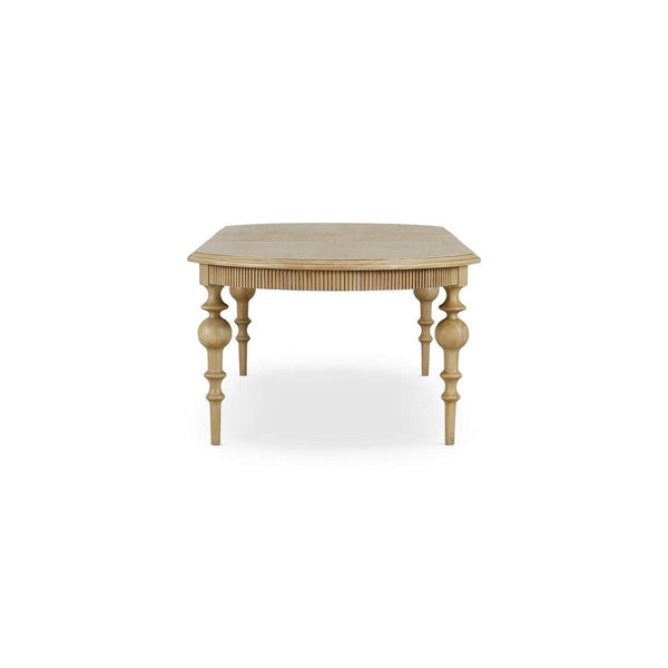 Bramble Kraton Butterfly Oval Extension Dining Table 80- 102" in Fruitwood-Bramble-Blue Hand Home