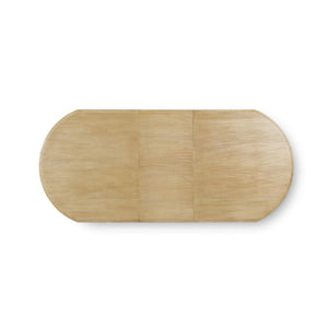 Bramble Kraton Butterfly Oval Extension Dining Table 80- 102" in Fruitwood-Bramble-Blue Hand Home