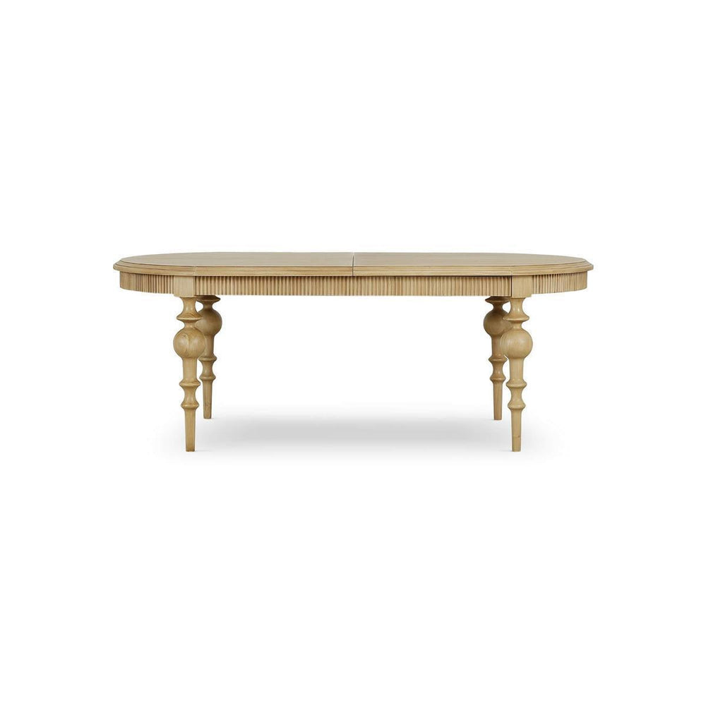 Bramble Kraton Butterfly Oval Extension Dining Table 80- 102" in Fruitwood-Bramble-Blue Hand Home