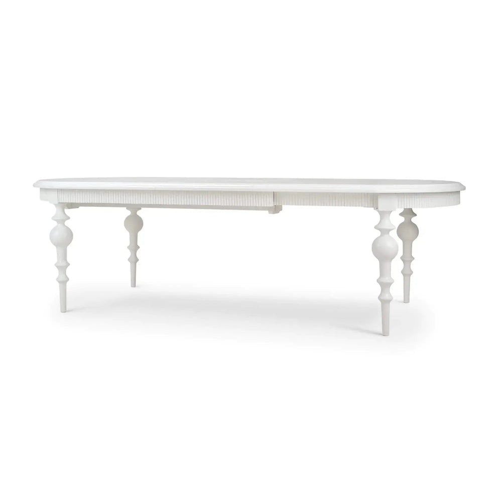 Bramble Kraton Butterfly Oval Extension Dining Table 80 - 102"-Bramble-Blue Hand Home