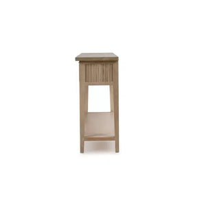 Bramble Kraton Console Table In Sandbar-Bramble-Blue Hand Home