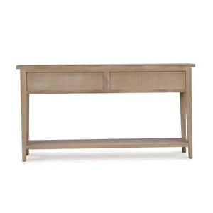 Bramble Kraton Console Table In Sandbar-Bramble-Blue Hand Home