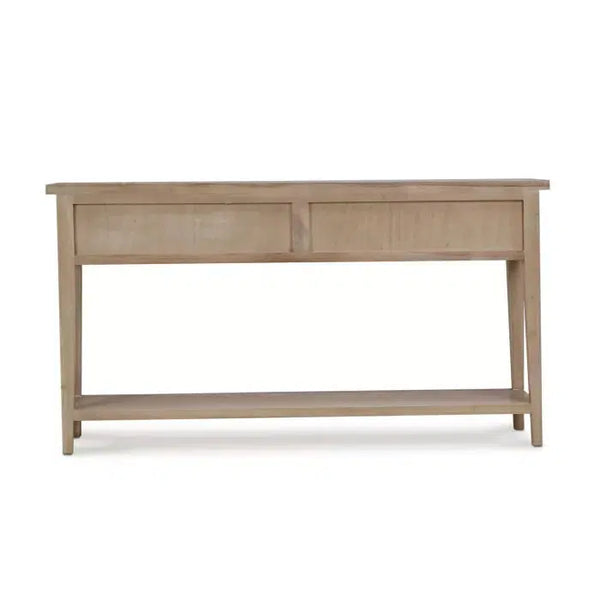 Bramble Kraton Console Table In Sandbar-Bramble-Blue Hand Home