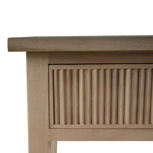 Bramble Kraton Console Table In Sandbar-Bramble-Blue Hand Home