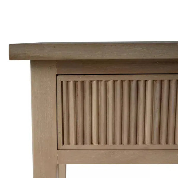 Bramble Kraton Console Table In Sandbar-Bramble-Blue Hand Home