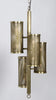 Pisa Pendant, Metal with Brass Finish by Noir-Blue Hand Home