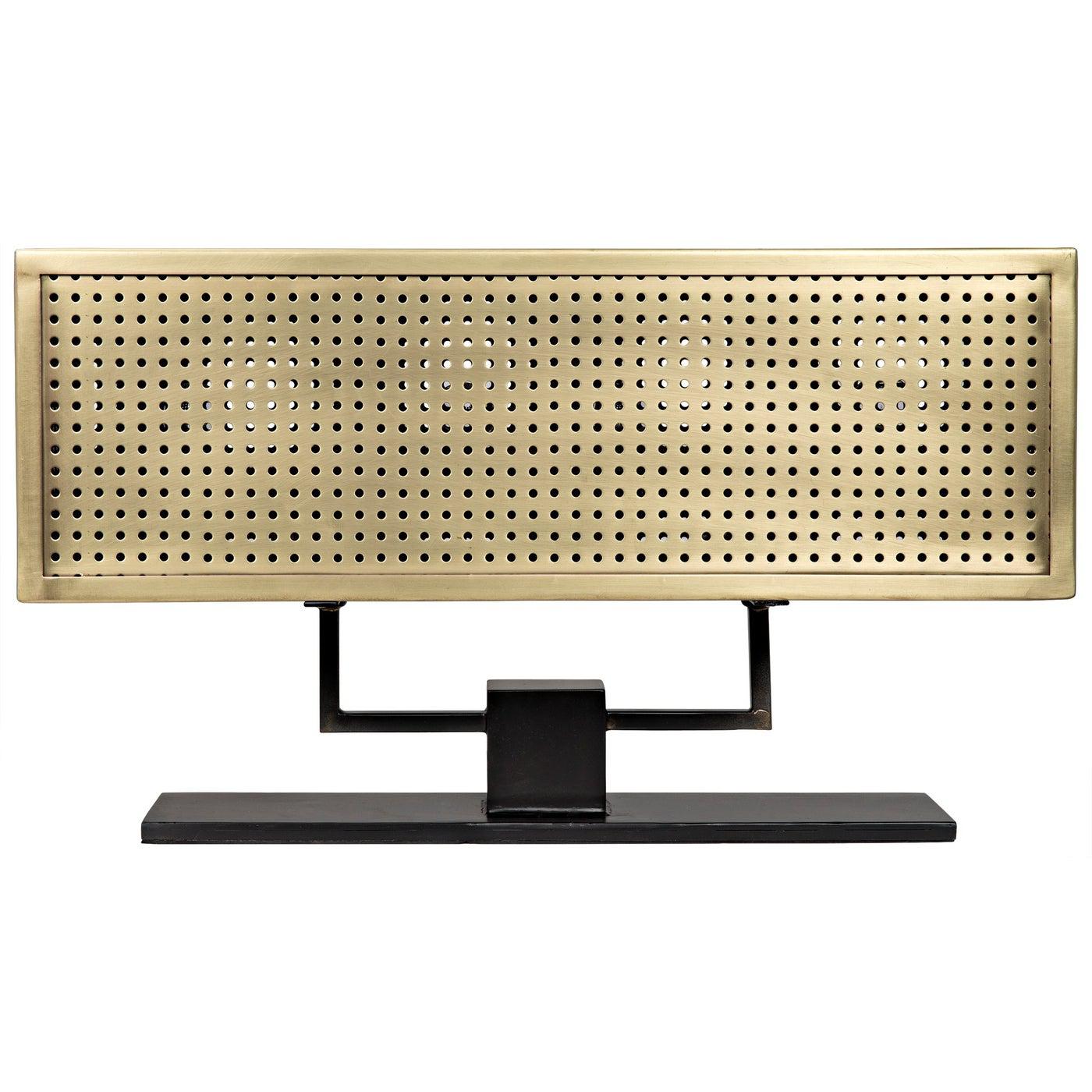 Apollo Table Lamp, Metal with Brass Finish-Noir Furniture-Blue Hand Home