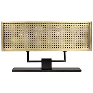 Apollo Table Lamp, Metal with Brass Finish-Noir Furniture-Blue Hand Home