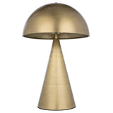 Skuba Table Lamp, Metal with Brass Finish-Noir Furniture-Blue Hand Home