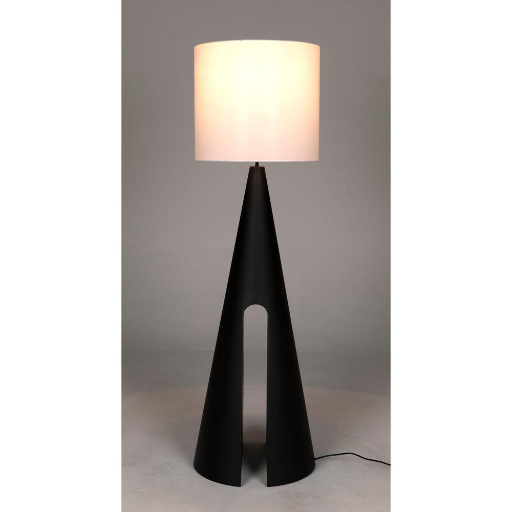 Mordred Floor Lamp-Noir Furniture-Blue Hand Home