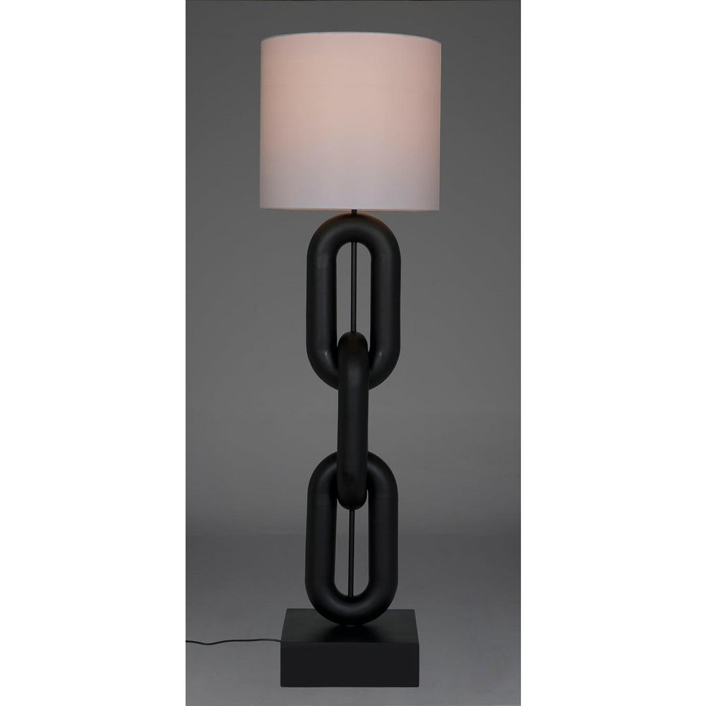 Alcatraz Lamp W/Shade-Noir Furniture-Blue Hand Home