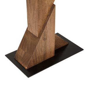 Enigma I Floor Lamp with Shade-Noir Furniture-Blue Hand Home