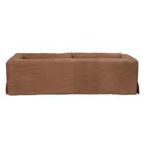 Plato Sofa, Orris Brown Leather-Noir Furniture-Blue Hand Home