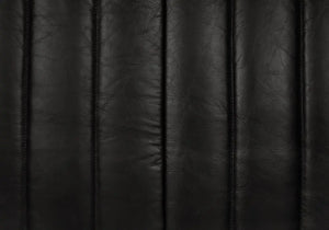 Khann Sofa, Ebony Black Leather-Noir Furniture-Blue Hand Home