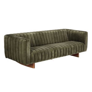 Khann Sofa, Green Performance Velvet-Noir Furniture-Blue Hand Home