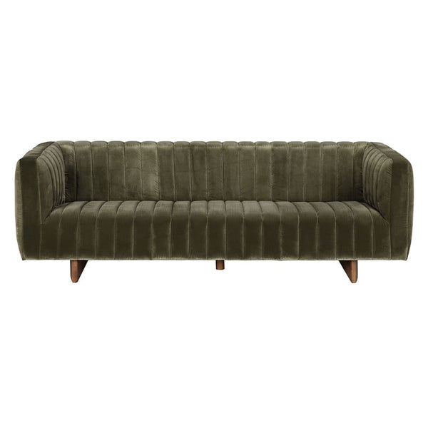 Khann Sofa, Green Performance Velvet-Noir Furniture-Blue Hand Home