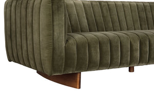 Khann Sofa, Green Performance Velvet-Noir Furniture-Blue Hand Home