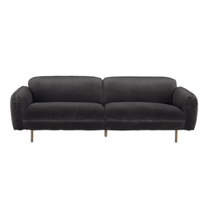 Franklin Sofa, Grey Velvet-Noir Furniture-Blue Hand Home
