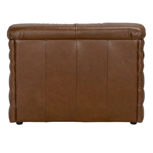 BANDERA SOFA, 1A, Roche Tan Leather-Noir Furniture-Blue Hand Home