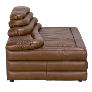 BANDERA SOFA, CL, Roche Tan Leather-Noir Furniture-Blue Hand Home