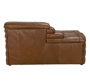 BANDERA SOFA, CL, Roche Tan Leather-Noir Furniture-Blue Hand Home