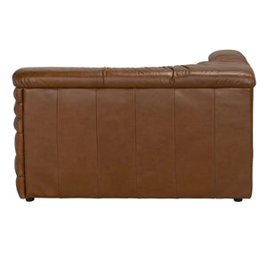 BANDERA SOFA, L, Roche Tan Leather-Noir Furniture-Blue Hand Home