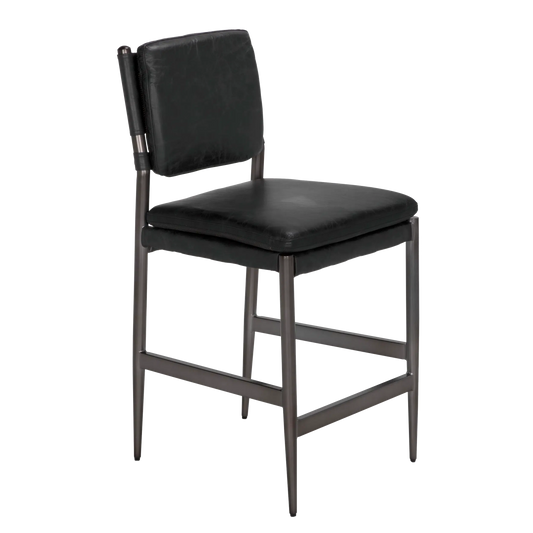 Astor Counter Chair by Noir-Blue Hand Home