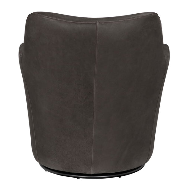 Hotchkiss Swivel Arm Chair-Blue Hand Home
