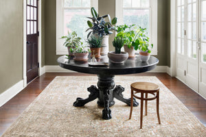 Magnolia Home by Joanna Gaines x Loloi Linnea Rug - Multi / Taupe-Blue Hand Home