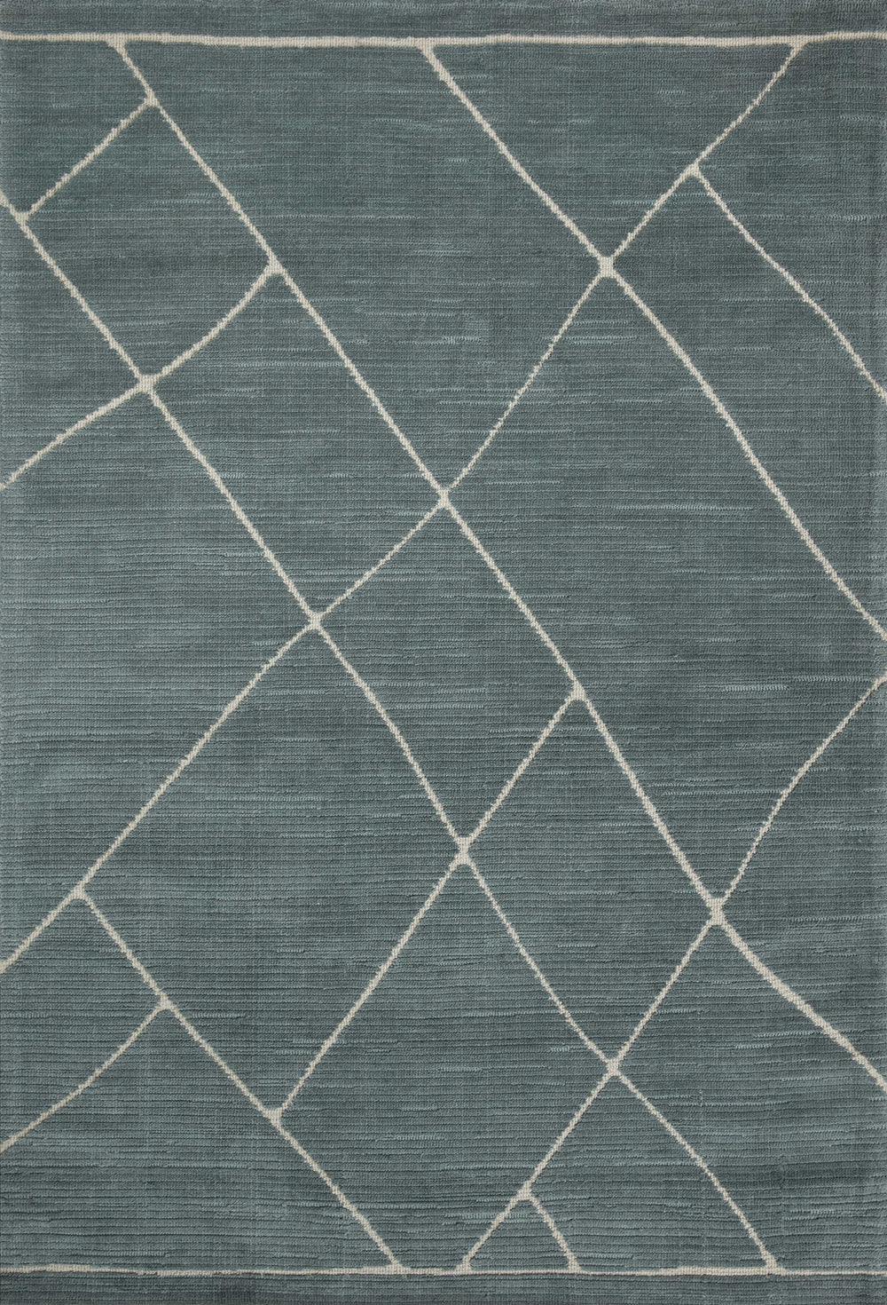 Magnolia Home by Joanna Gaines x Loloi Logan Rug - Slate / White-Blue Hand Home