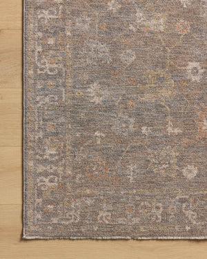 Chris Loves Julia x Loloi Louisa Rugs - Stone / Multi-Blue Hand Home